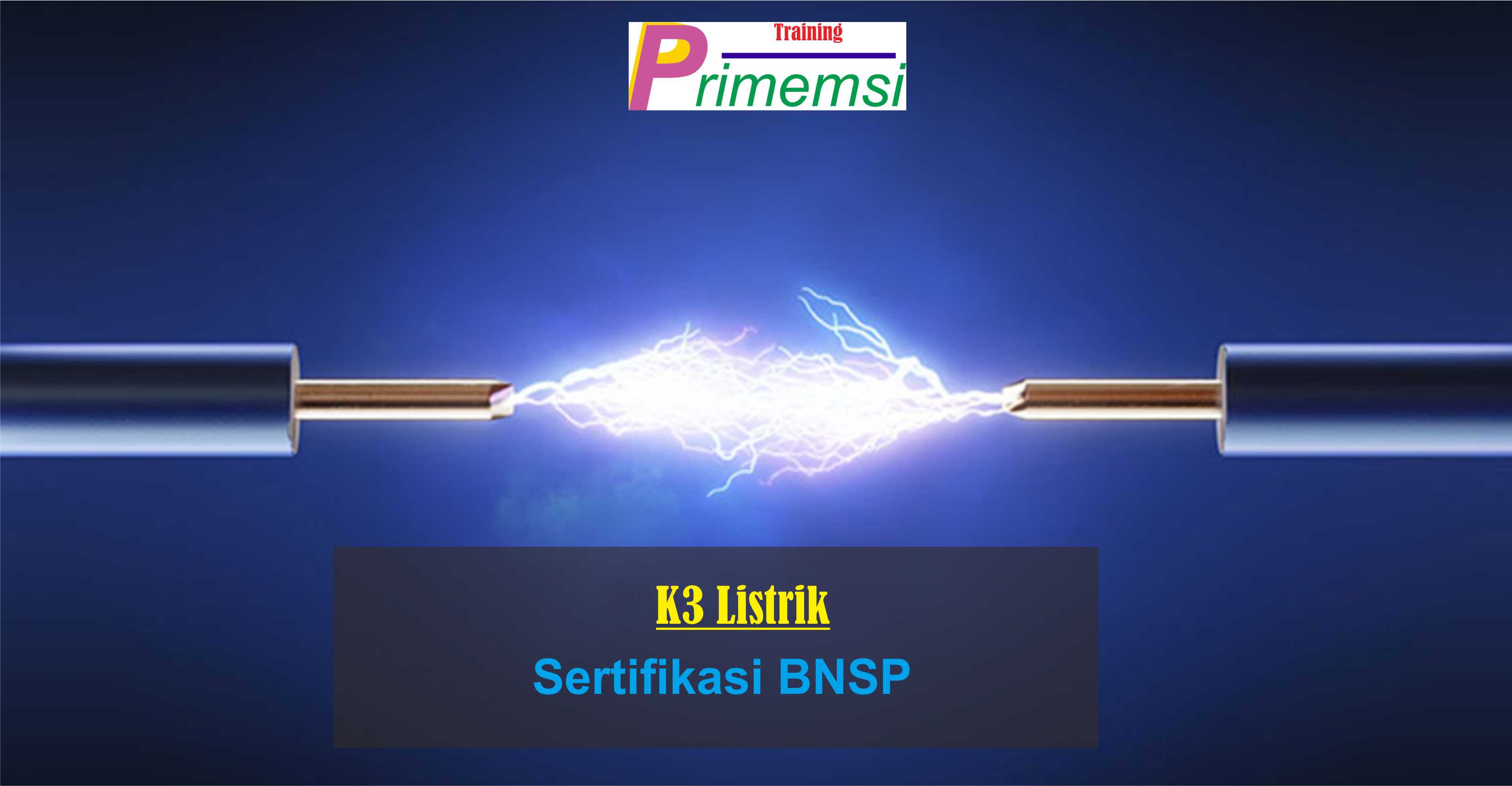 training k3 listrik sertifikasi bnsp