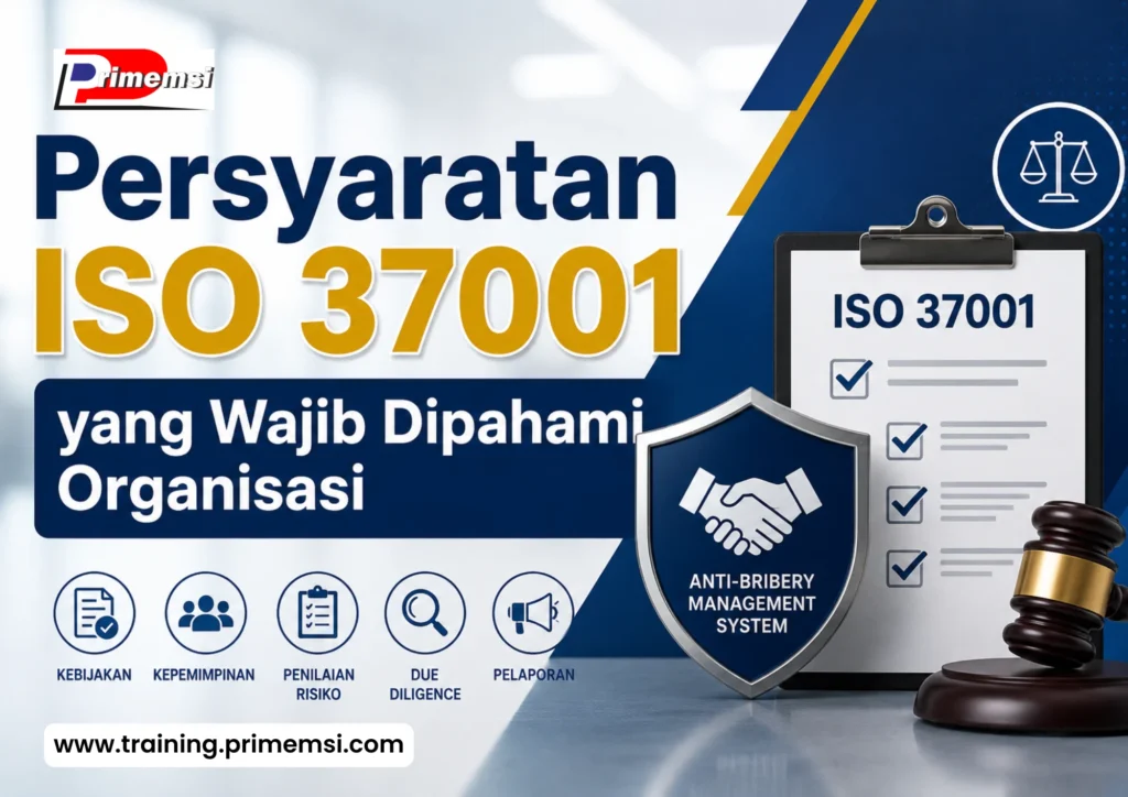 Persyaratan ISO 37001 yang Wajib Dipahami Organisasi